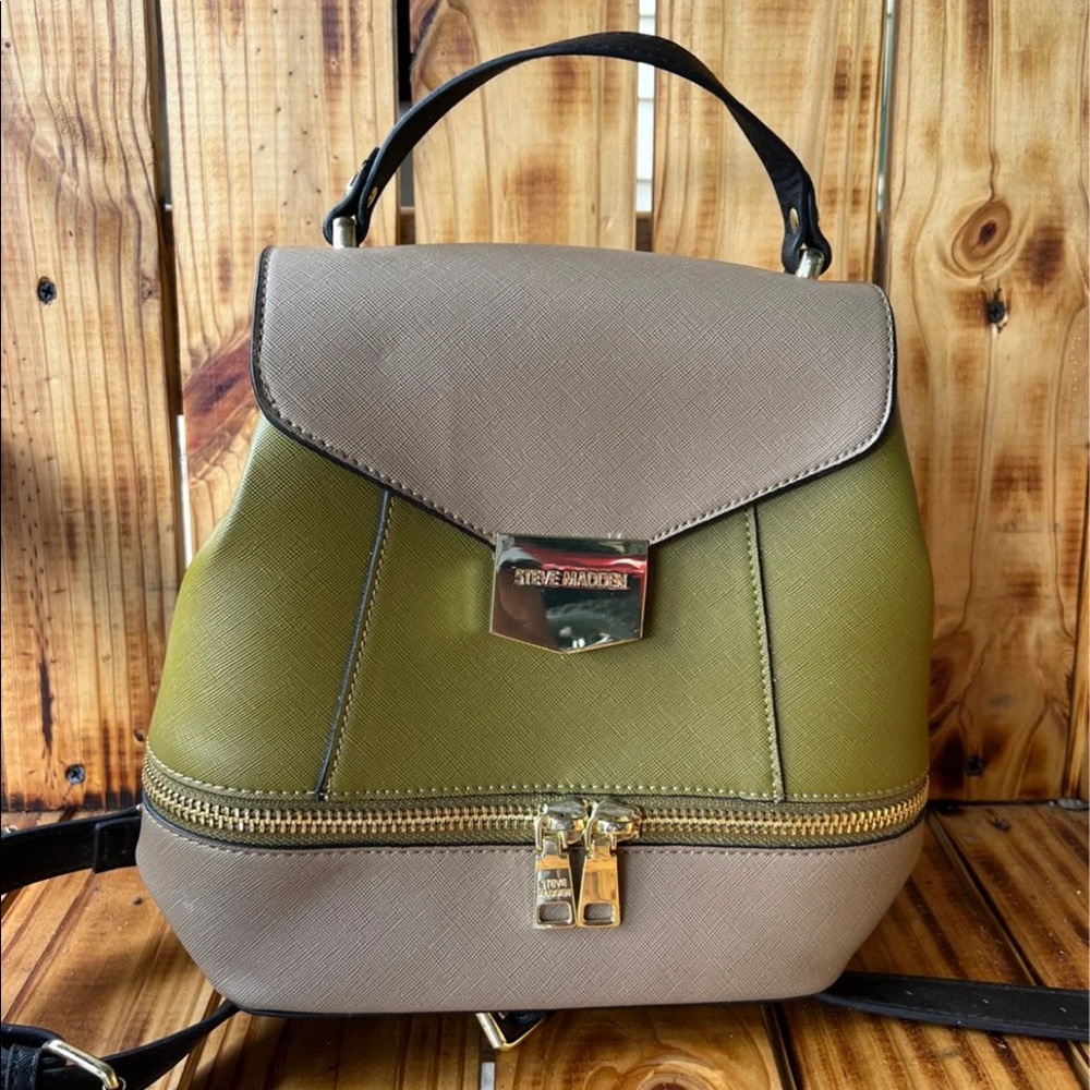 Olvide green Steve Madden backpack